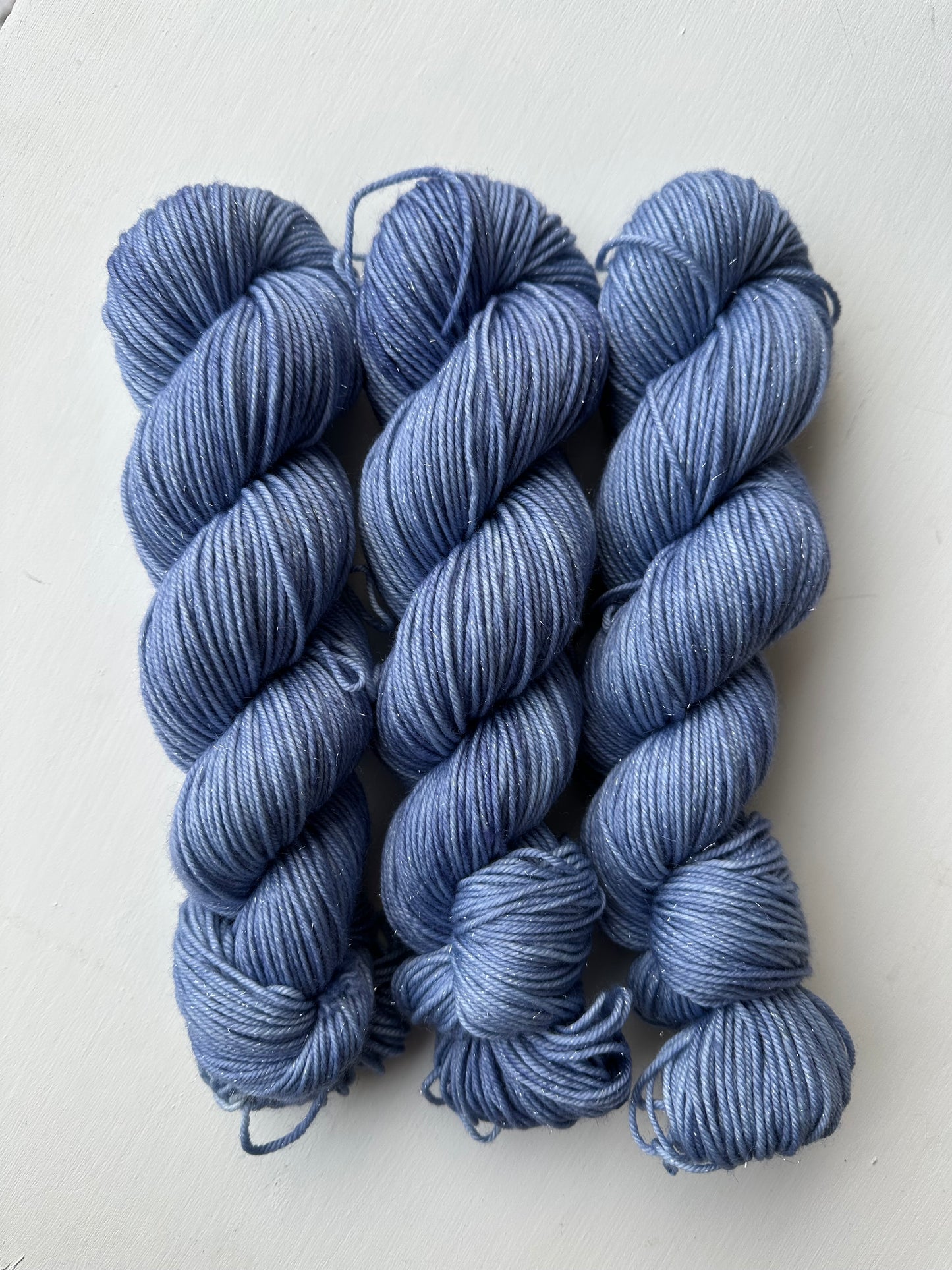 Glitter merino - Betty blue