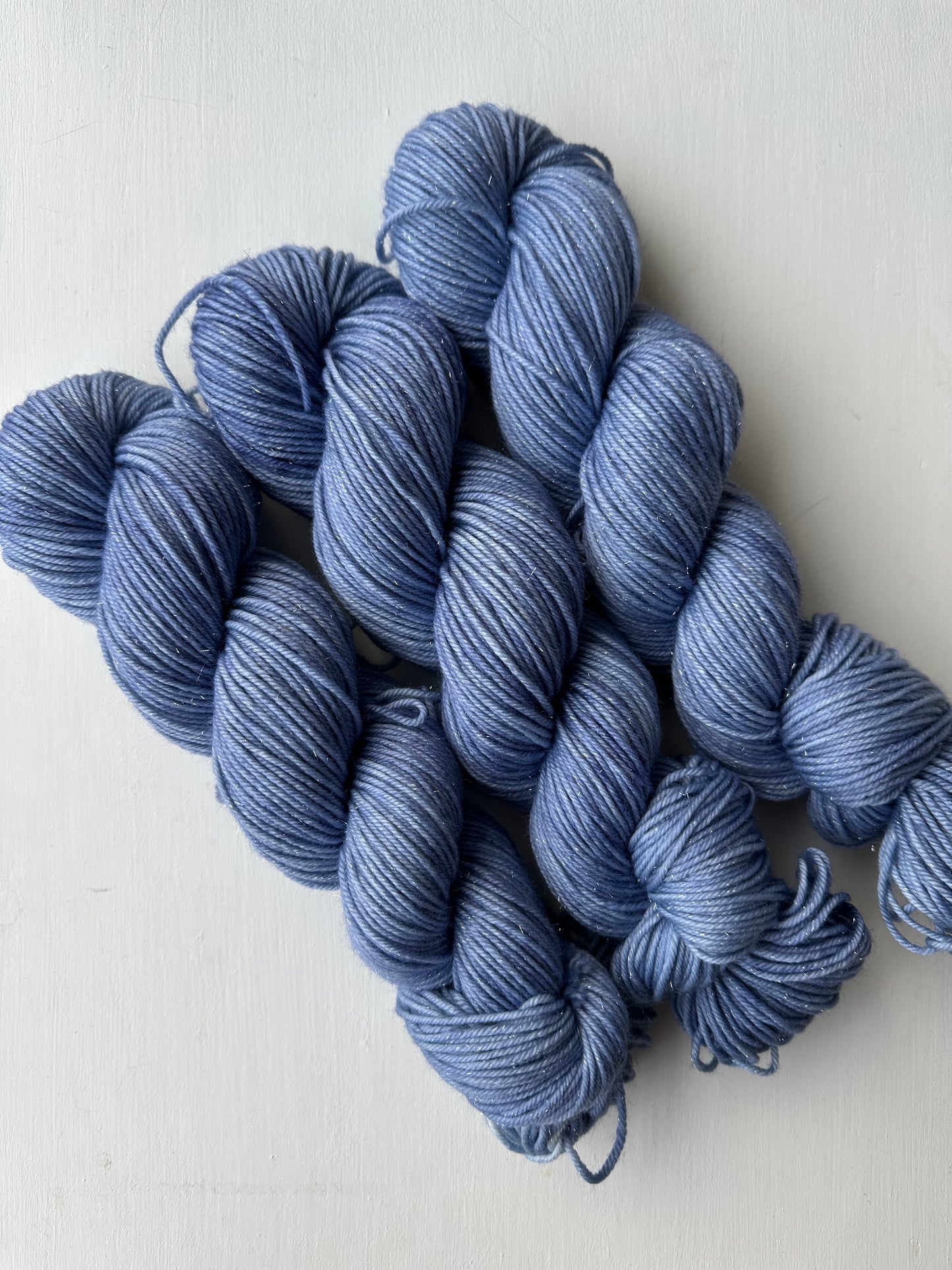 Glitter merino - Betty blue