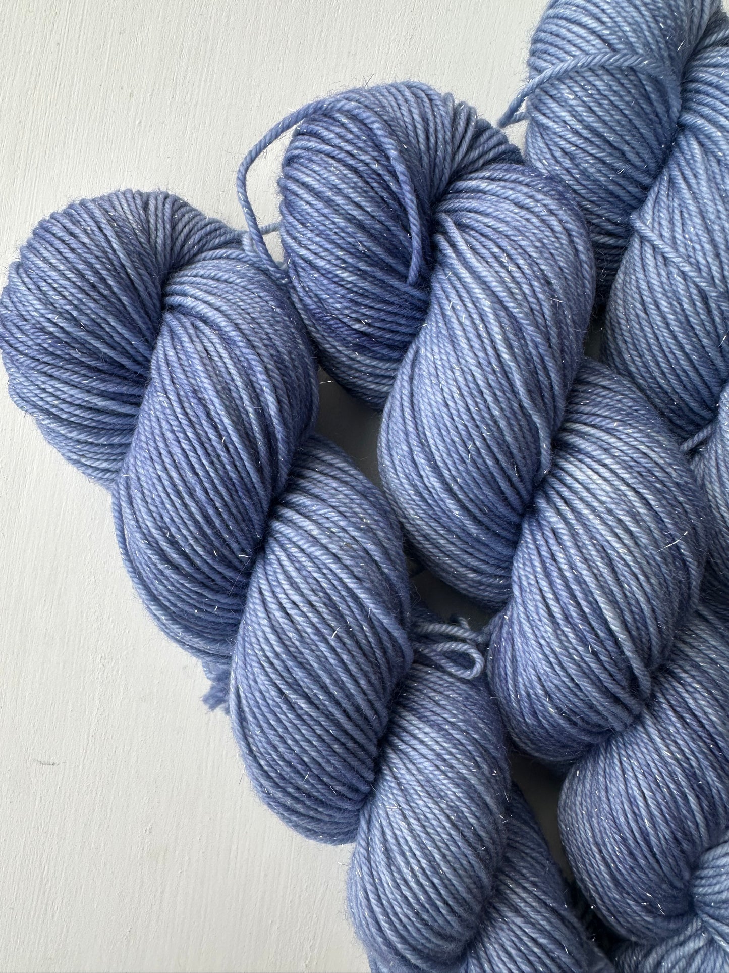 Glitter merino - Betty blue